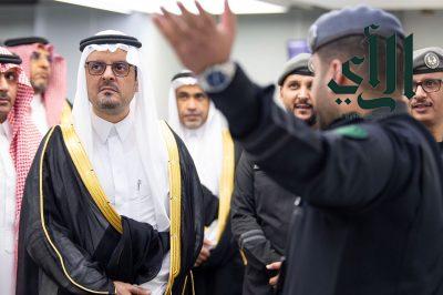 نائب أمير منطقة مكة المكرمة صاحب السمو الملكي الامير سعود بن مشعل يزور مركز العلميات الأمنية الموحد ( ٩١١ ) بالعاصمة المقدسة