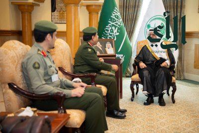نائب أمير مكة يستقبل مدير عام الجوازات والوفد المرافق له