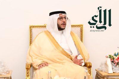الأمير سعود بن نهار يلتقي رئيس مجلس إدارة اتحاد الغرف التجارية