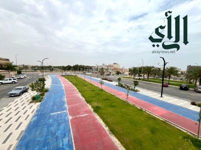 بلدية القطيف تدشن ممشى الفاتح بسيهات