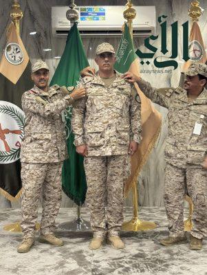 ترقية محمد آل قصاد لرتبة رائد في القوات البرية الملكية السعودية