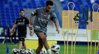 قائد الهلال “سالم الدوسري”يستعد لمشاركة فريقه في ليلة التتويج أمام الطائي