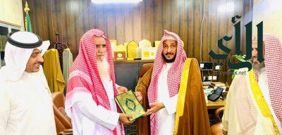 مفوض الافتاء في جازان يستقبل مدير عام فرع الشؤون الإسلامية بالمنطقة