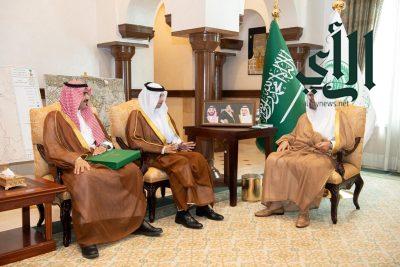 نائب أمير منطقة مكة المكرمة يستقبل مدير وزارة البيئة والزراعة والمياه