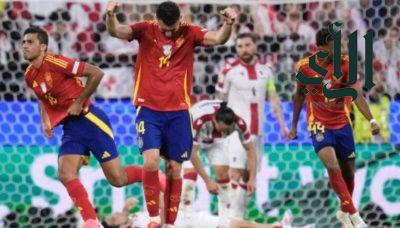 يورو 2024.. إسبانيا تقسو على جورجيا برباعية وتتأهل للدور ربع النهائي