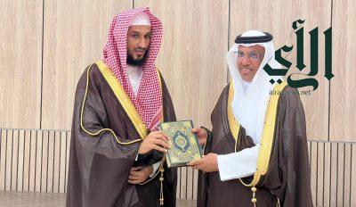 المدير العام لفرع وزارة الشؤون الإسلامية في جازان يلتقي بأمين المنطقة