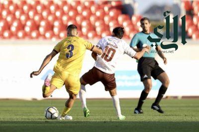 الجبلين يتعادل مع الحزم إيجابياً في دوري يلو