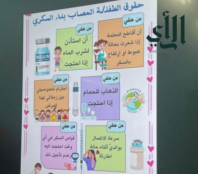 قطاع ومستشفى البرك يُنفّذ فعالية “التوعية بداء السكري”