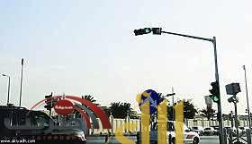 إعادة برمجة إشارات المرور في الرياض