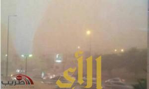 عاصفة ترابية قادمة من العراق متوقع زحفها على المملكة اليوم