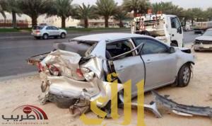 الإسعاف الطائر ينقل مصابة بحادث في الرياض