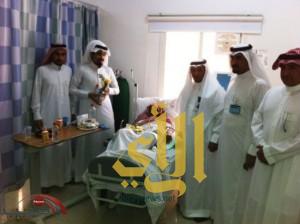 تنظيم حفل معايدة للمرضى المنومين  بمستشفى أحد رفيدة