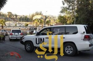 رئيس بعثة مراقبي الأمم المتحدة يغادر سوريا