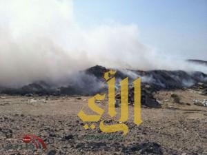 محرقة النفايات تحرق سكان محافظة تثليث والمراكز المجاورة