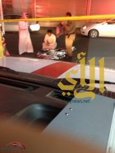 وفاة شخص واصابة اخر في حادث دهس  مروع  بخميس مشيط