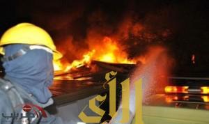 وفاة وإصابة 5 من عائلة واحدة بحريق في القريات