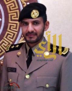 الملازم أول مهندس/ عبدالله بن سعيد آل رافع يحتفل بتخرجه