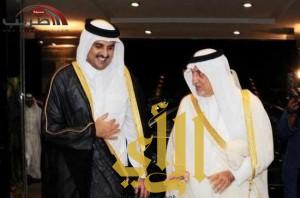 سمو أمير دولة قطر يغادر جدة