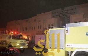 حريق بمستشفى الملك عبدالعزيز في مكة