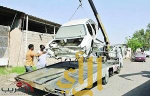 رفع 800 سيارة «تالفة» من شوارع وأحياء المدينة المنورة