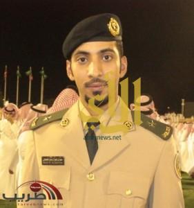 الملازم سعود بن مفلح آل عادي يحتفل بتخرجه من الكلية الحربية