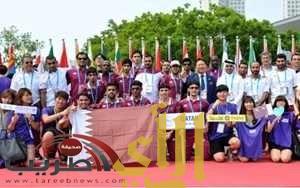 قطر تحرز أولى ذهبيات ألعاب إنشون
