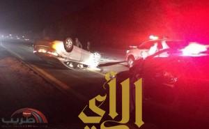 إصابة رجل أمن وقائد مركبة في الباحة