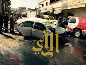 وفاة و3 اصابات بحادث بمدينة أبها