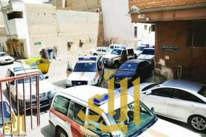 شرطة الرياض تحاصر أربعة أحياء وتضبط (604) مخالفين