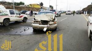 حادث تصادم يخلف 4 إصابات في “الباحة” إحداها خطيرة