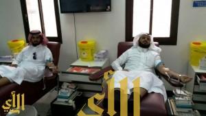 ثانوية الملك خالد بالخميس تقوم بحملة للتبرع بالدم