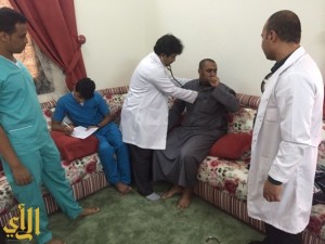 فرق الطب المنزلي تواصل متابعتها لعلاج مصابي تفجير مسجد الطواري بعسير