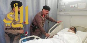 “مركزي ومرور” القطيف يفعلان اسبوع المرور العربي ٢٠١٩م بزيارةالمرضى
