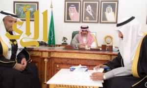 ‏أمير الباحة يستقبل أمين عام دارة الملك عبدالعزيز