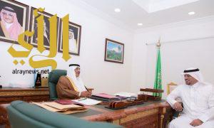 أمير منطقة الباحة يستقبل رئيس مجلس إدارة غرفة الباحة