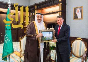 أمير الباحة يستقبل القنصل الأمريكي لدى المملكة