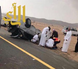 وفاة و 5 إصابات إثر حادث مروع في جدة