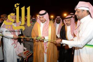 الأمير منصور بن مقرن يفتتح فعاليات قرية عسير التراثية بالسودة