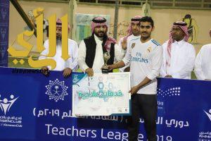 نادي الحي بالخماسين يختتم بطولة ” دوري سعادة المعلم ٢٠١٩ “