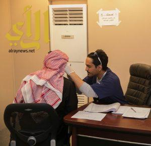 تطعيم 2518 شخصا بلقاح الإنفلونزا الموسمية خلال مهرجان الملك عبدالعزيز بالرياض