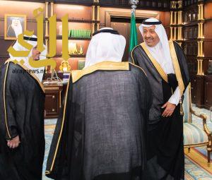 أمير الباحة يستقبل نائب وزير البيئة والمياه والزراعة