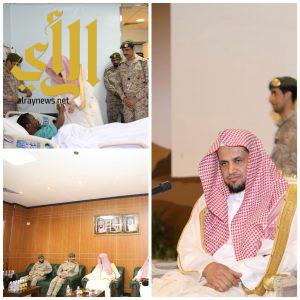 الشيخ سعود بن عبدالله المعجب يزور جنودنا المرابطین في الحد الجنوبي