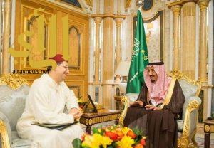 الملك سلمان يستقبل وزير الشؤون الخارجية والتعاون المغربي