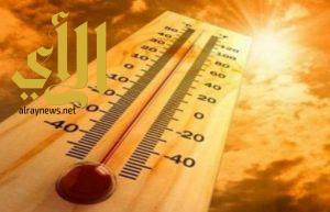 الطقس شديد الحرارة على شمال شرق وشرق المملكة