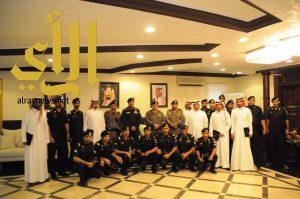 قحاط يكرم عدداً من ضباط وأفراد شرطة محافظة دومة الجندل