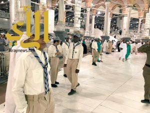 كشافة تعليم مكة تطلق برنامج “بادر” لخدمة الزوار والمعتمرين بالمسجد الحرام