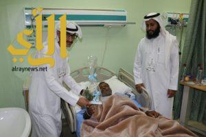 فريق نماء التطوعي يزور المرضى في مستشفى وادي الدواسر العام